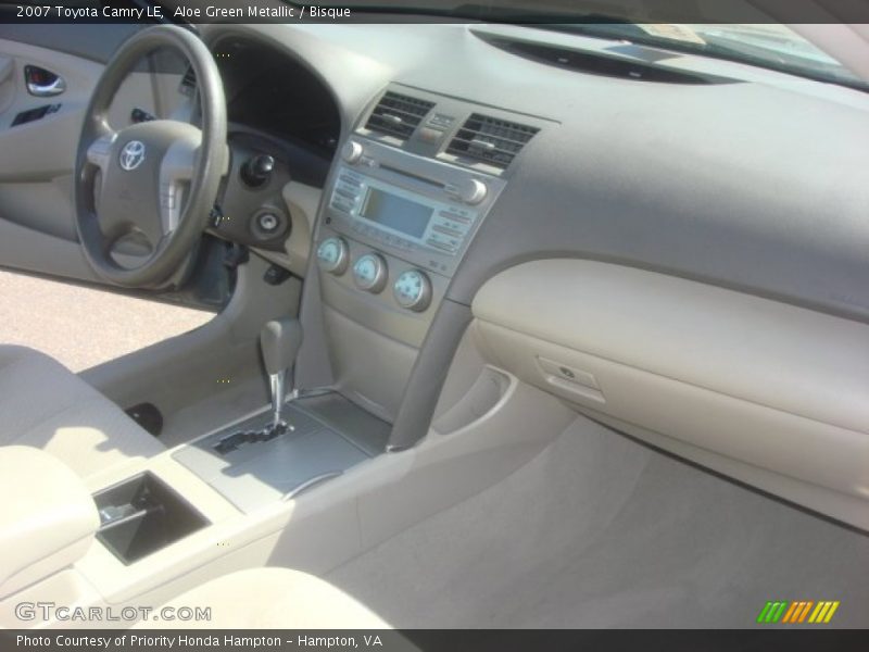 Aloe Green Metallic / Bisque 2007 Toyota Camry LE