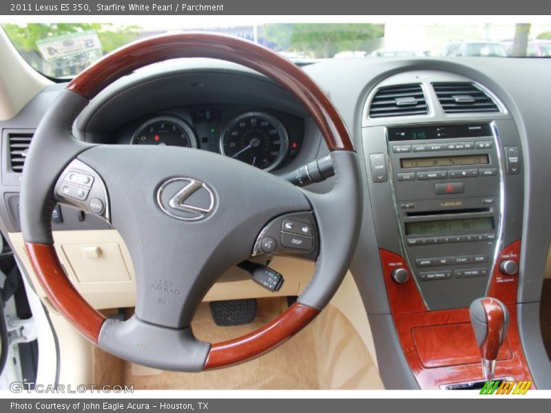 Starfire White Pearl / Parchment 2011 Lexus ES 350