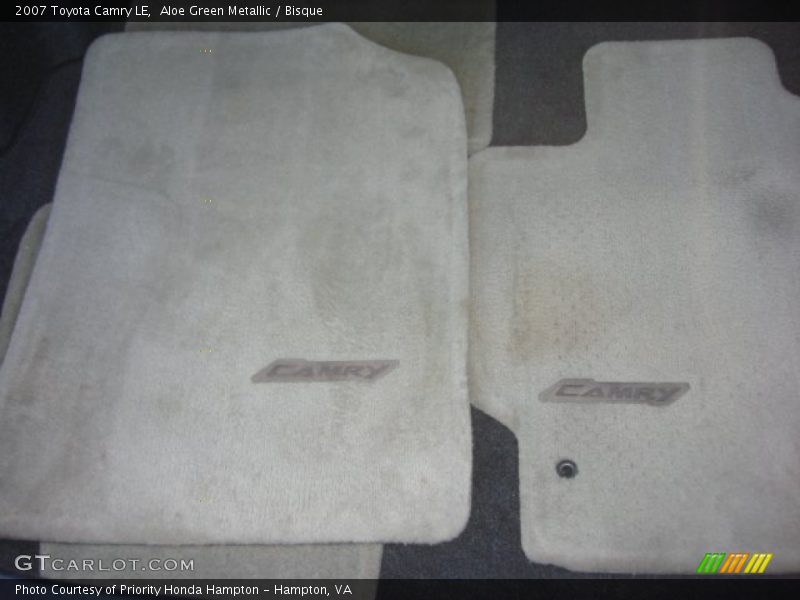 Aloe Green Metallic / Bisque 2007 Toyota Camry LE