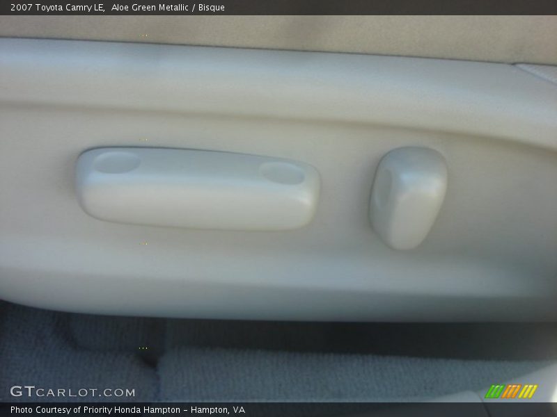 Aloe Green Metallic / Bisque 2007 Toyota Camry LE