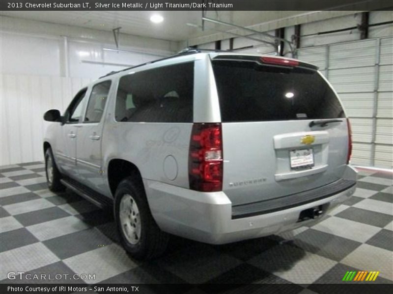 Silver Ice Metallic / Light Titanium/Dark Titanium 2013 Chevrolet Suburban LT