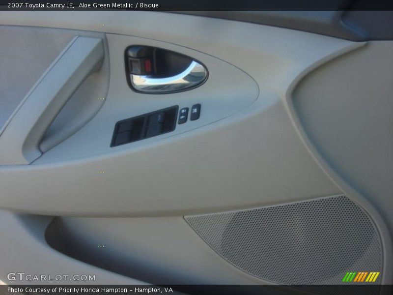 Aloe Green Metallic / Bisque 2007 Toyota Camry LE