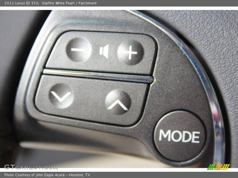 Starfire White Pearl / Parchment 2011 Lexus ES 350