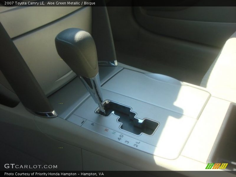 Aloe Green Metallic / Bisque 2007 Toyota Camry LE