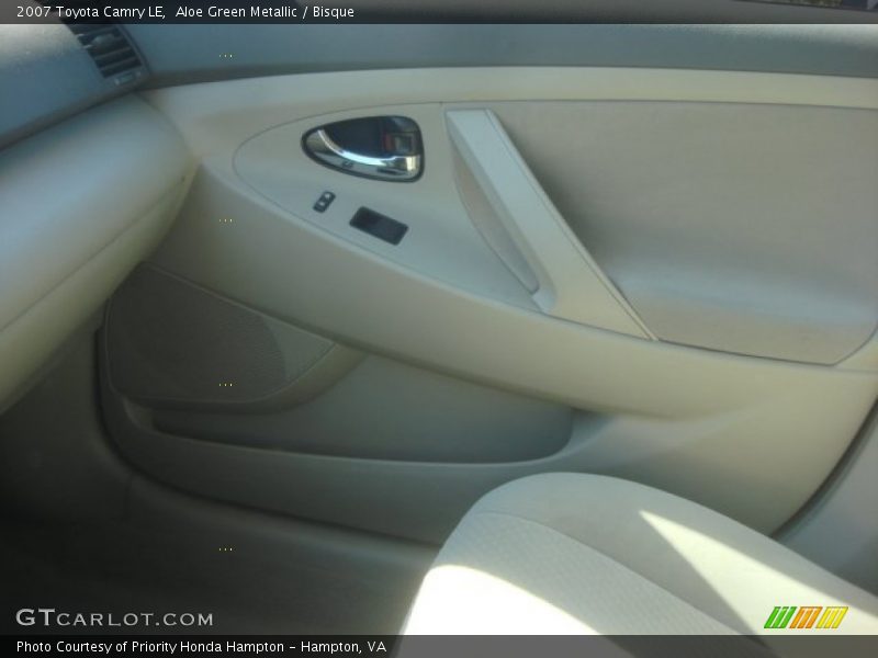 Aloe Green Metallic / Bisque 2007 Toyota Camry LE