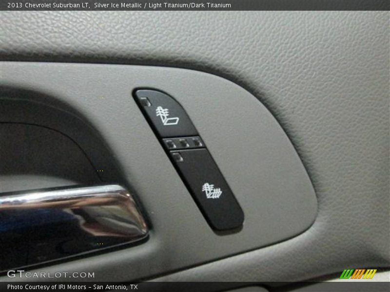 Silver Ice Metallic / Light Titanium/Dark Titanium 2013 Chevrolet Suburban LT