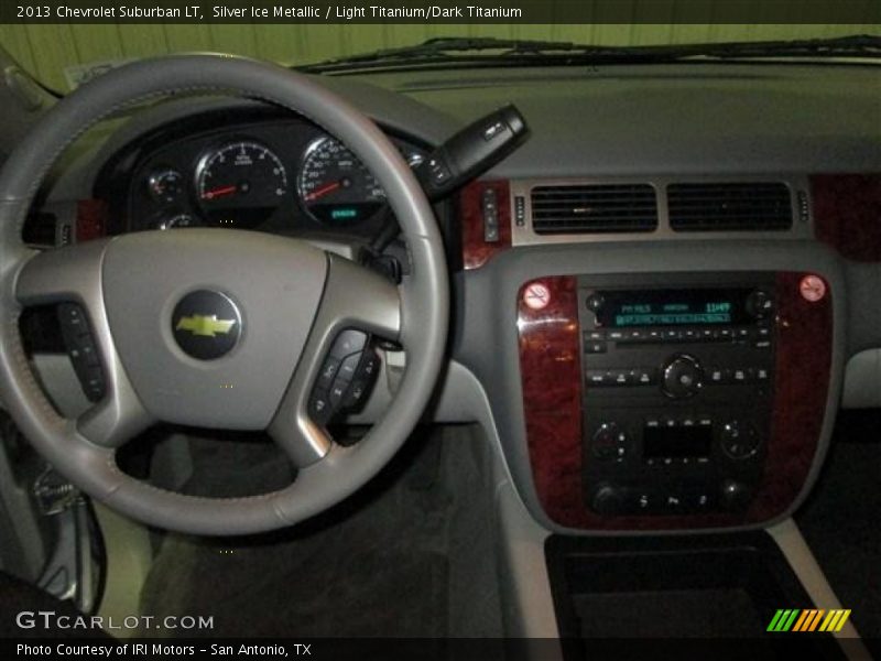 Silver Ice Metallic / Light Titanium/Dark Titanium 2013 Chevrolet Suburban LT