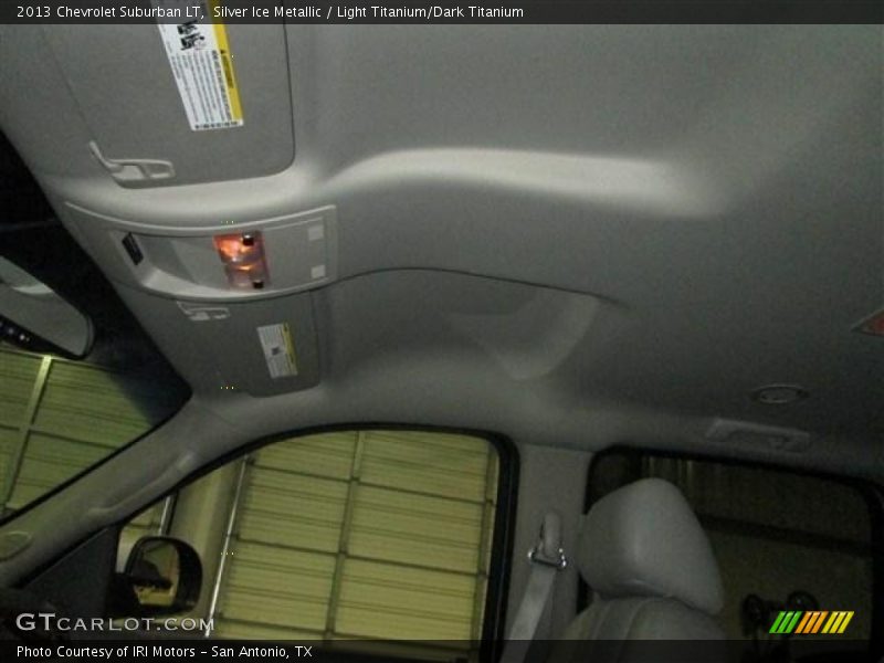 Silver Ice Metallic / Light Titanium/Dark Titanium 2013 Chevrolet Suburban LT