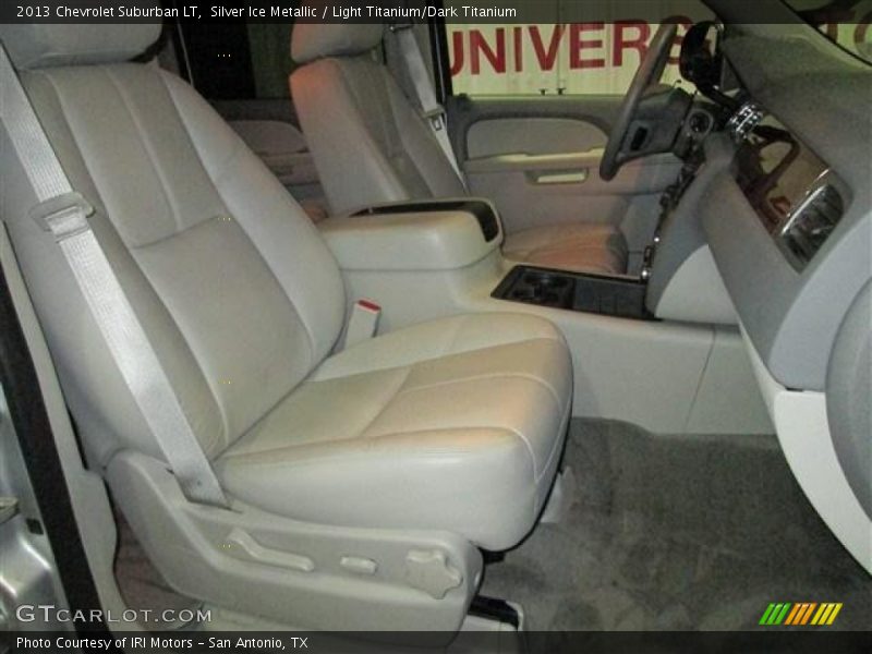 Silver Ice Metallic / Light Titanium/Dark Titanium 2013 Chevrolet Suburban LT