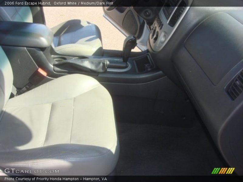 Oxford White / Medium/Dark Flint 2006 Ford Escape Hybrid