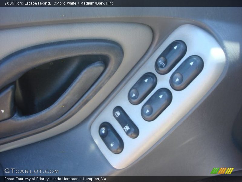 Oxford White / Medium/Dark Flint 2006 Ford Escape Hybrid