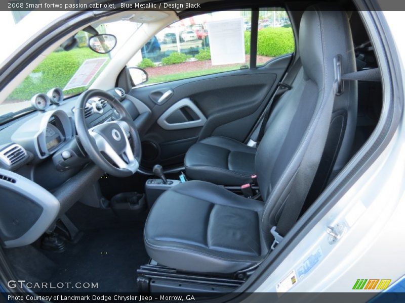 Blue Metallic / Design Black 2008 Smart fortwo passion cabriolet