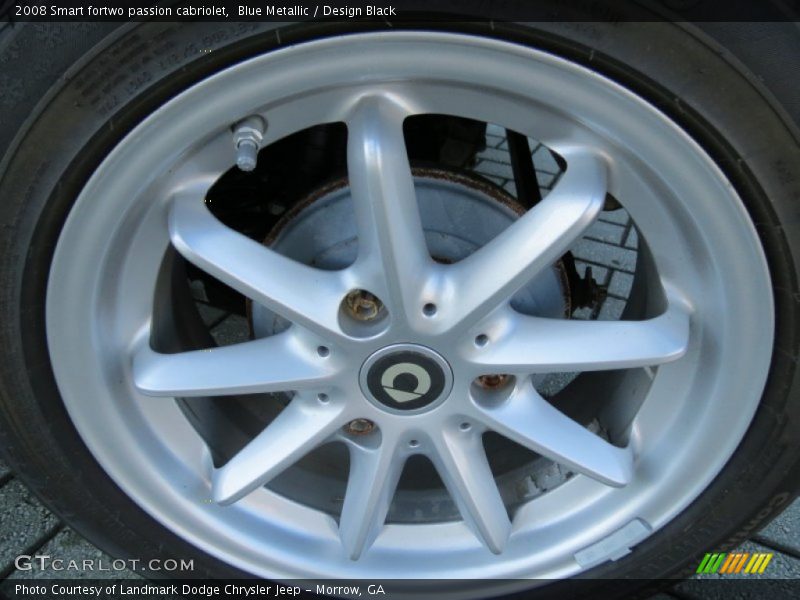 Blue Metallic / Design Black 2008 Smart fortwo passion cabriolet