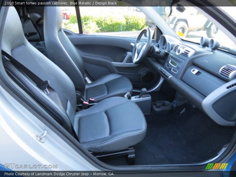 Blue Metallic / Design Black 2008 Smart fortwo passion cabriolet