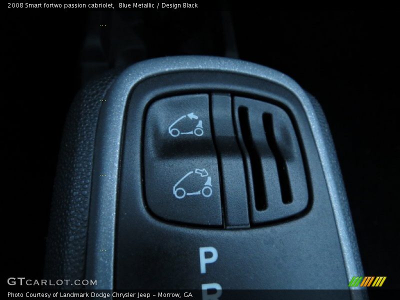 Blue Metallic / Design Black 2008 Smart fortwo passion cabriolet