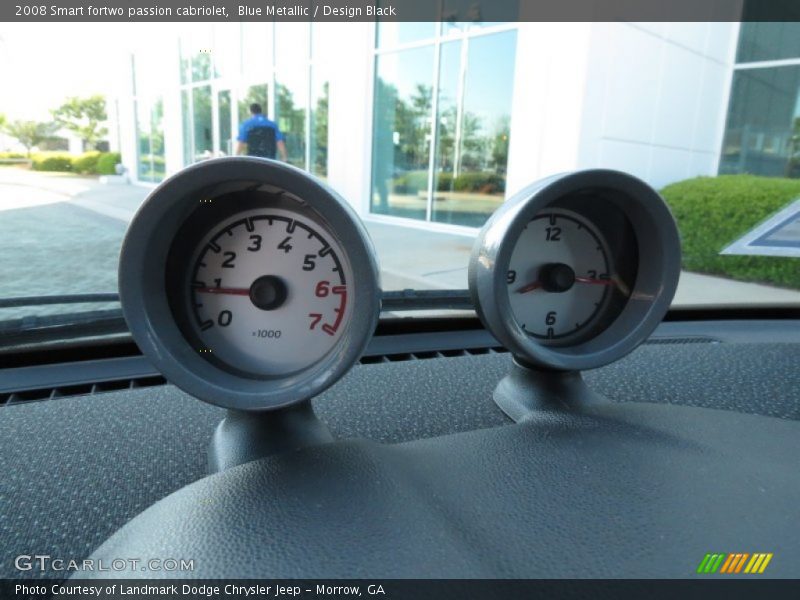 Blue Metallic / Design Black 2008 Smart fortwo passion cabriolet