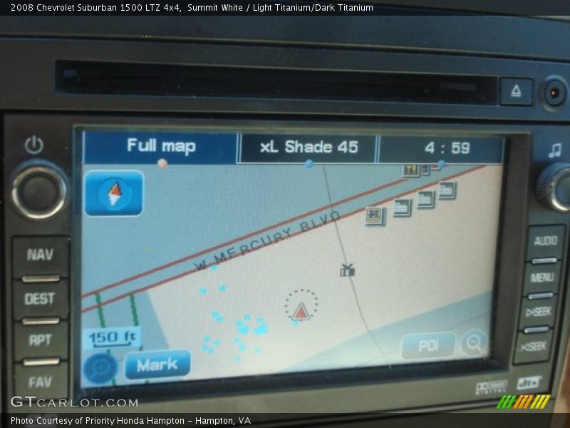 Summit White / Light Titanium/Dark Titanium 2008 Chevrolet Suburban 1500 LTZ 4x4