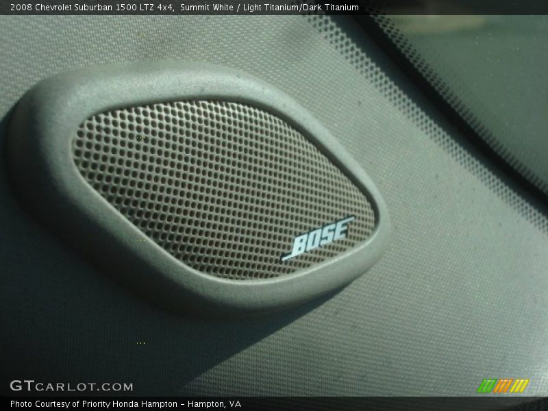 Summit White / Light Titanium/Dark Titanium 2008 Chevrolet Suburban 1500 LTZ 4x4