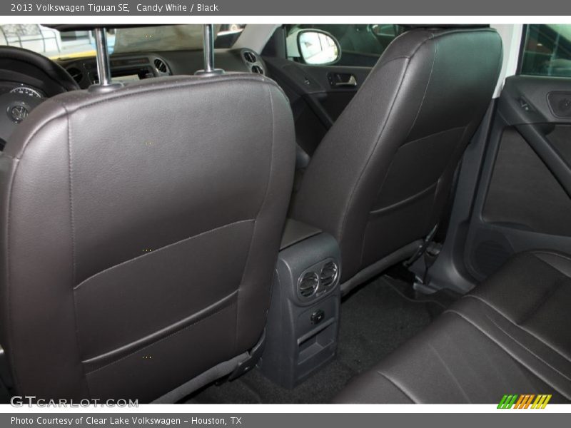 Candy White / Black 2013 Volkswagen Tiguan SE