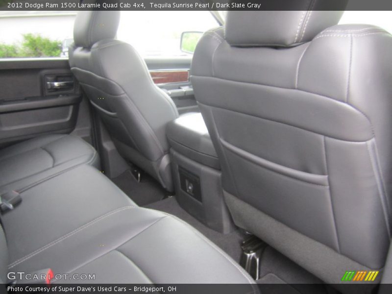 Tequila Sunrise Pearl / Dark Slate Gray 2012 Dodge Ram 1500 Laramie Quad Cab 4x4