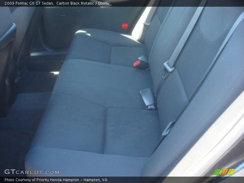 Carbon Black Metallic / Ebony 2009 Pontiac G6 GT Sedan