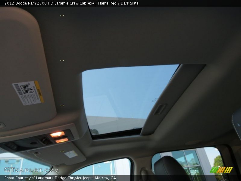 Flame Red / Dark Slate 2012 Dodge Ram 2500 HD Laramie Crew Cab 4x4
