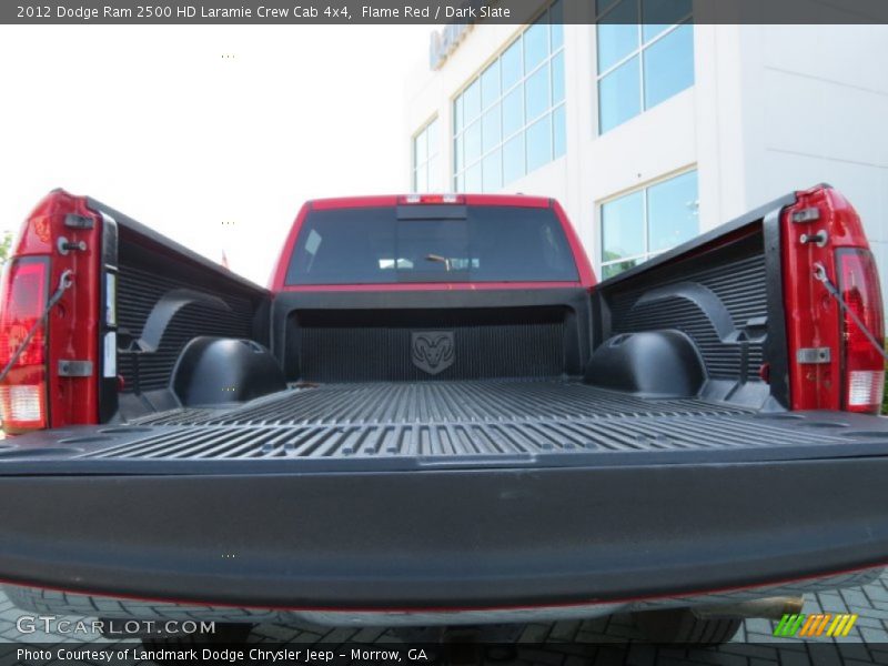 Flame Red / Dark Slate 2012 Dodge Ram 2500 HD Laramie Crew Cab 4x4