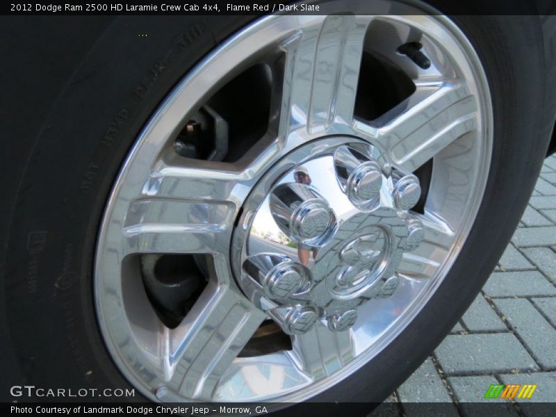 Flame Red / Dark Slate 2012 Dodge Ram 2500 HD Laramie Crew Cab 4x4