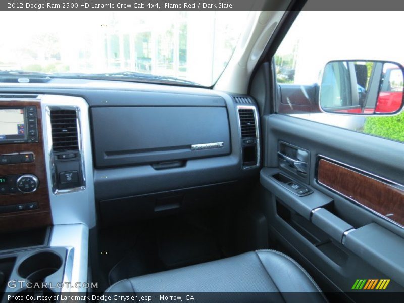 Flame Red / Dark Slate 2012 Dodge Ram 2500 HD Laramie Crew Cab 4x4