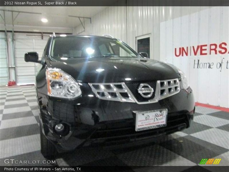Super Black / Black 2012 Nissan Rogue SL