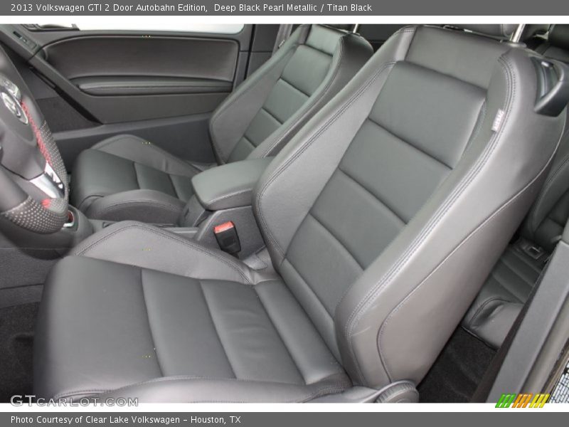 Front Seat of 2013 GTI 2 Door Autobahn Edition
