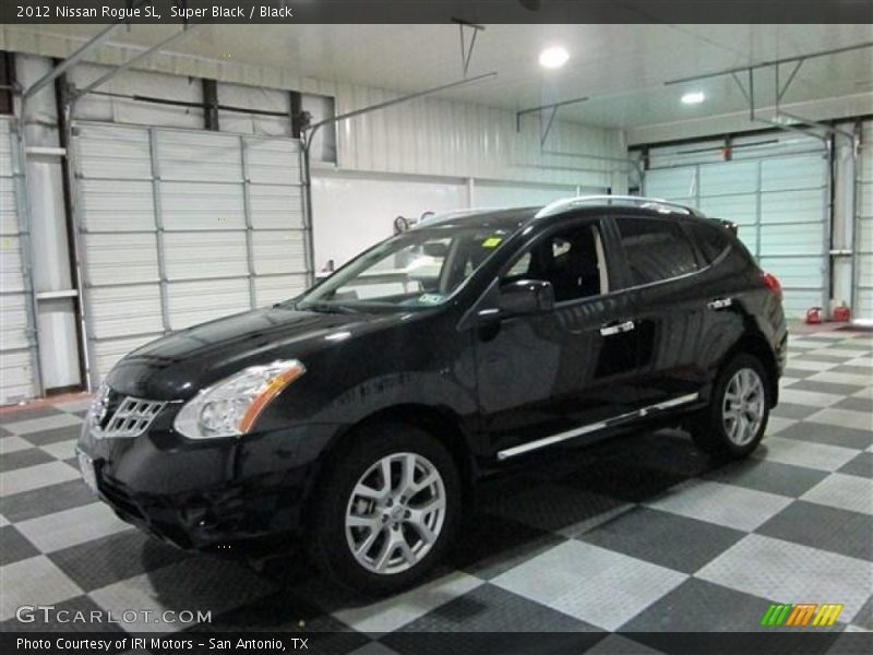 Super Black / Black 2012 Nissan Rogue SL