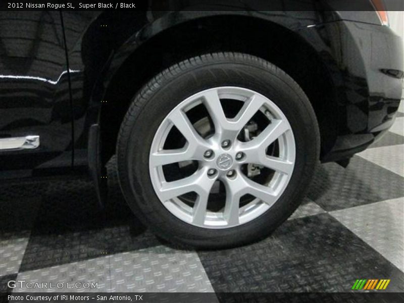 Super Black / Black 2012 Nissan Rogue SL
