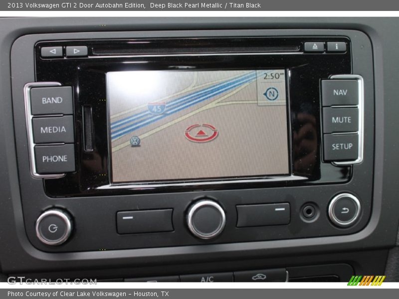 Deep Black Pearl Metallic / Titan Black 2013 Volkswagen GTI 2 Door Autobahn Edition