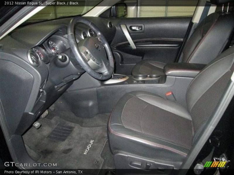Super Black / Black 2012 Nissan Rogue SL