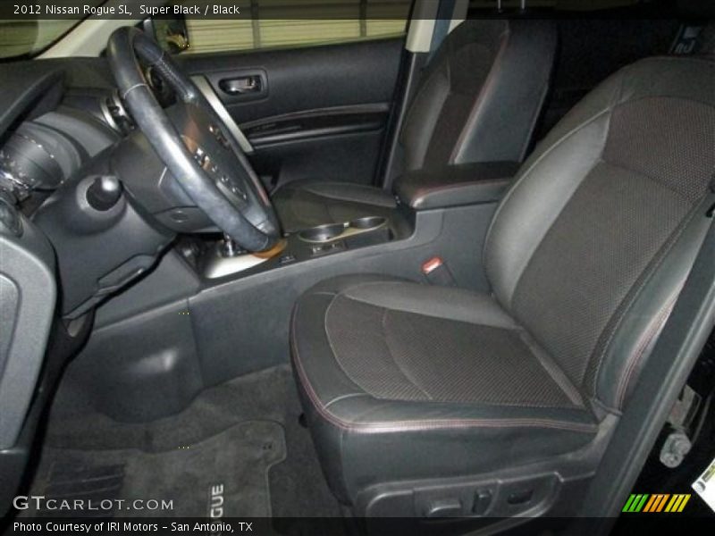 Super Black / Black 2012 Nissan Rogue SL