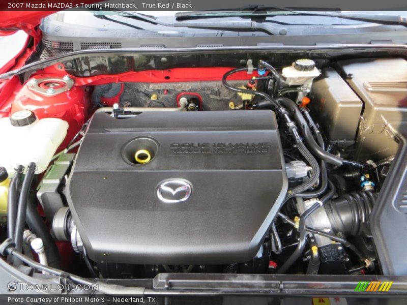 True Red / Black 2007 Mazda MAZDA3 s Touring Hatchback