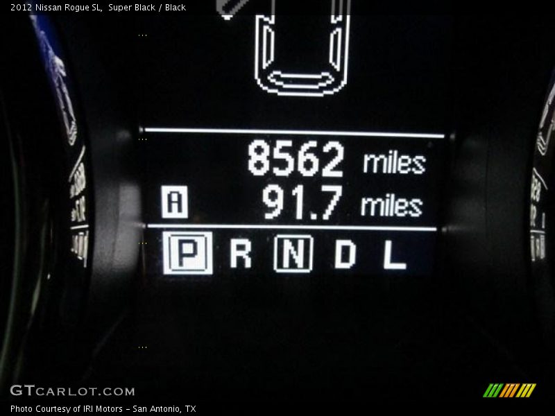 Super Black / Black 2012 Nissan Rogue SL