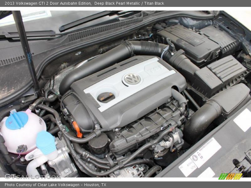 Deep Black Pearl Metallic / Titan Black 2013 Volkswagen GTI 2 Door Autobahn Edition