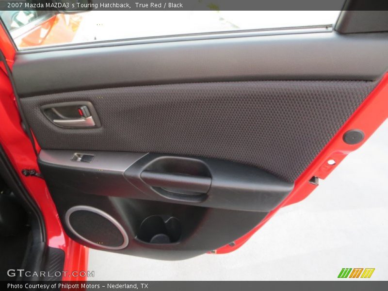 True Red / Black 2007 Mazda MAZDA3 s Touring Hatchback