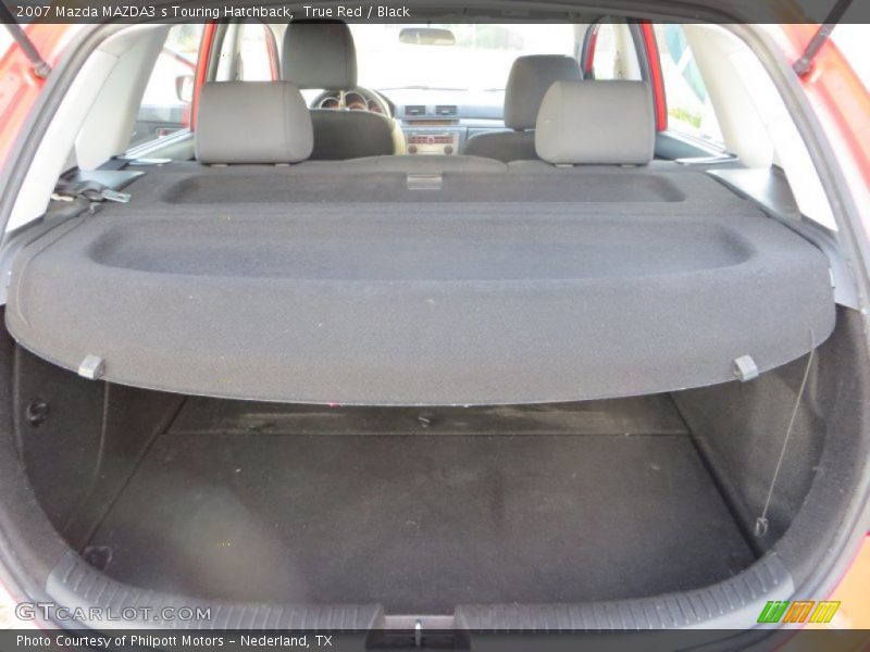 True Red / Black 2007 Mazda MAZDA3 s Touring Hatchback