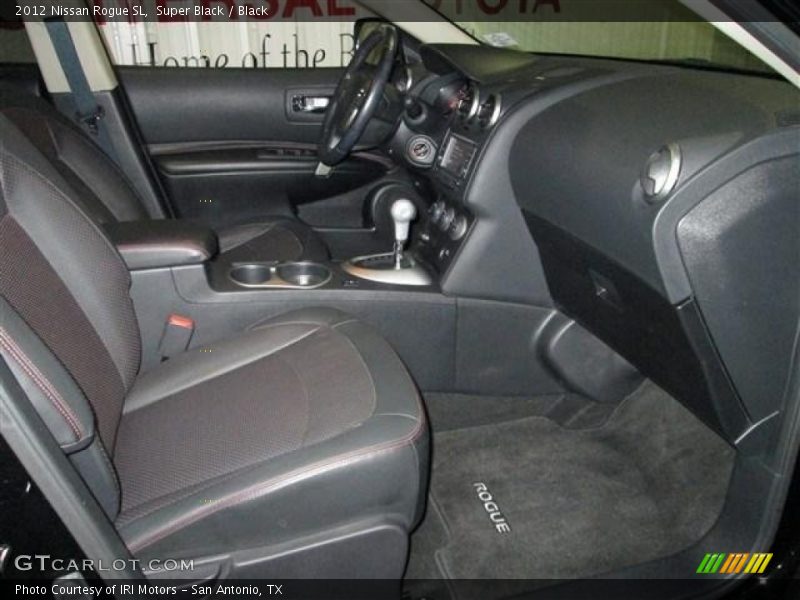 Super Black / Black 2012 Nissan Rogue SL
