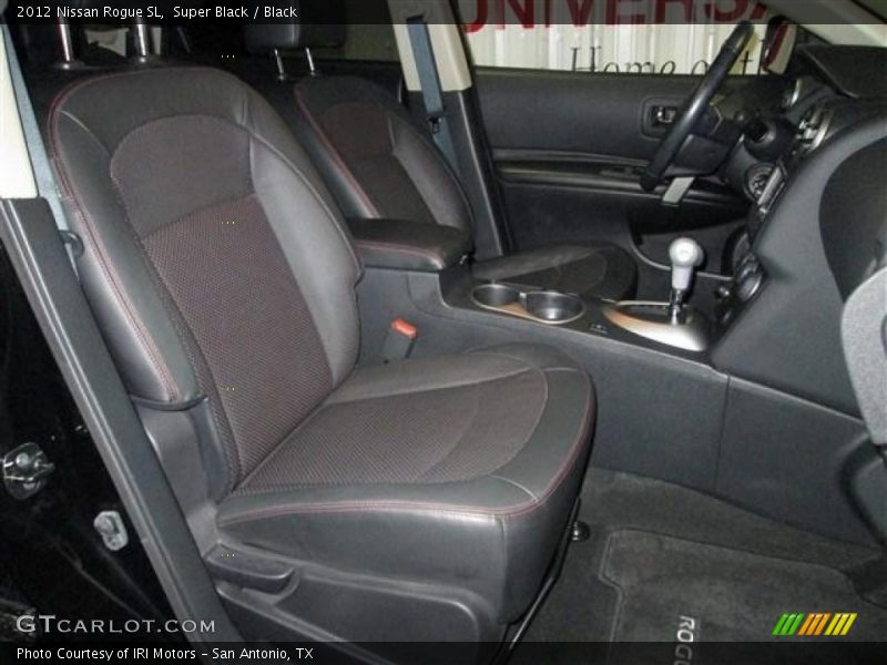 Super Black / Black 2012 Nissan Rogue SL