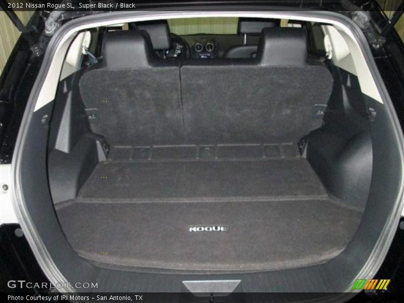 Super Black / Black 2012 Nissan Rogue SL