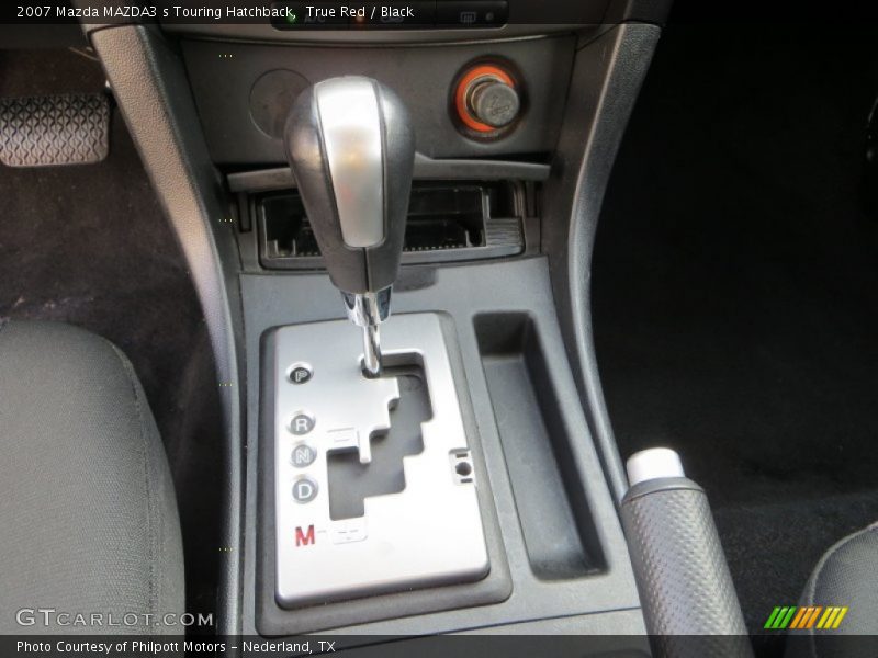 True Red / Black 2007 Mazda MAZDA3 s Touring Hatchback
