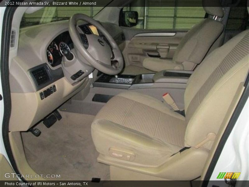 Blizzard White / Almond 2012 Nissan Armada SV