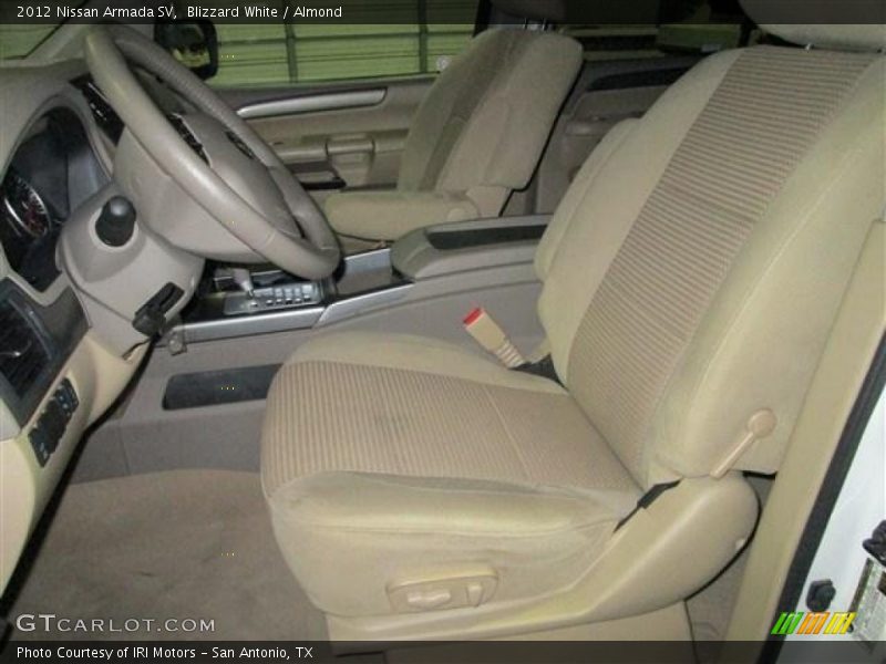 Blizzard White / Almond 2012 Nissan Armada SV
