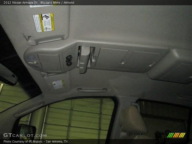 Blizzard White / Almond 2012 Nissan Armada SV