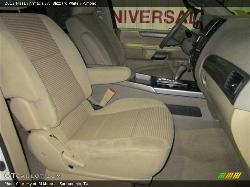 Blizzard White / Almond 2012 Nissan Armada SV