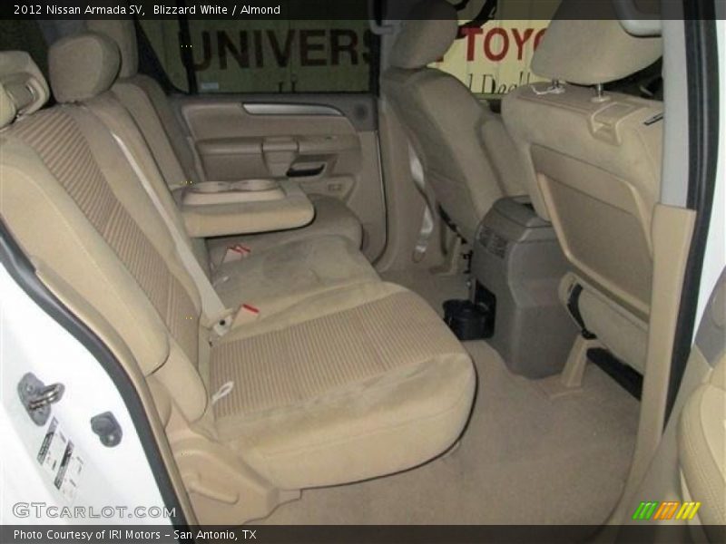 Blizzard White / Almond 2012 Nissan Armada SV